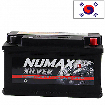   NUMAX SILVER 6- 80Ah A1 R+ ... 730A EN 315/173/175   